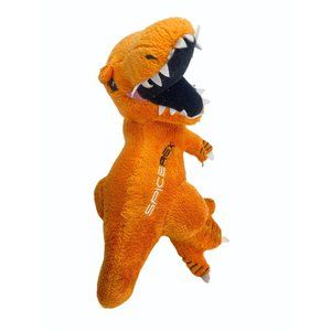 Spiceworks Spice Rex plush 8"  Orange Dinosaur mascot for IT professionals